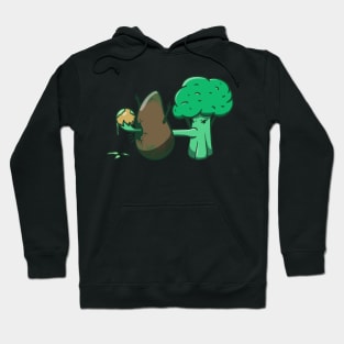 Veggies at war Hoodie